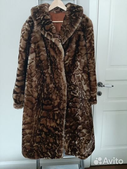 Шуба женская мутоновая 52 54 разм
