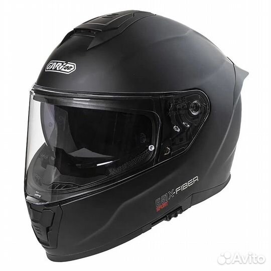 Garibaldi G91X Fiber Sport full face helmet Черный