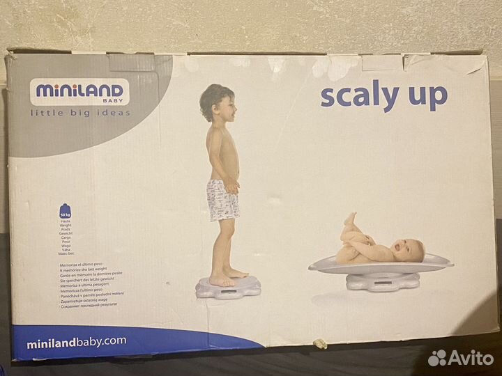 Электронные детские весы Miniland