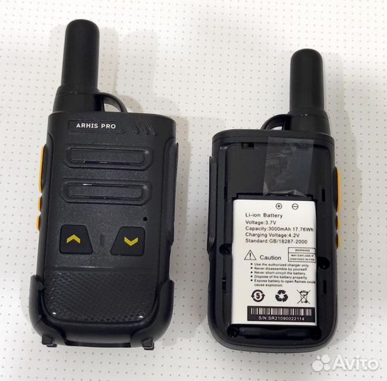 Рация с гарнитурой легкая качественная надежная