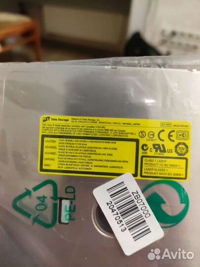 Внутренний оптический привод компьютера