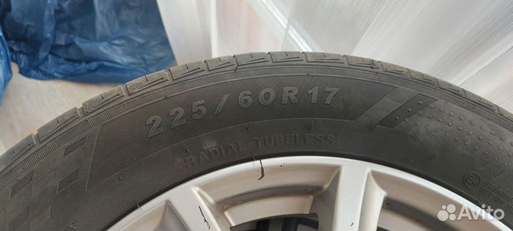 Летняя резина на дисках R17