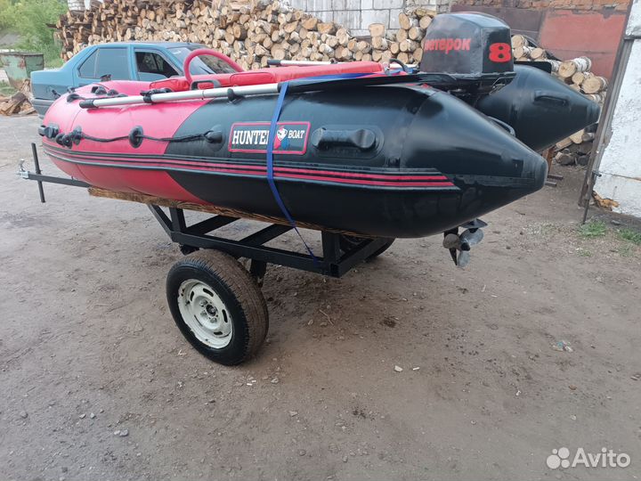Лодка мотор прицеп