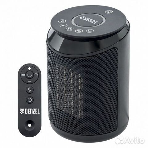 Тепловентилятор керамический Denzel с пультом