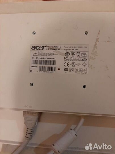 Монитор acer