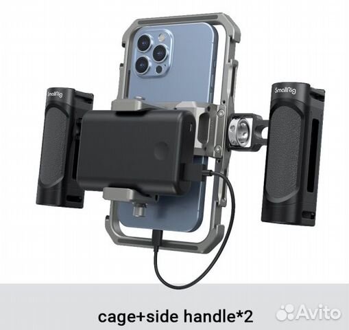 Клетка с боковыми ручками SmallRig для смартфона