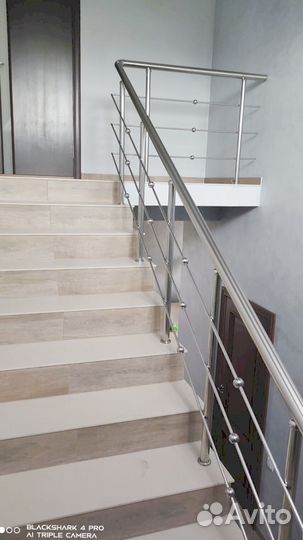 Перила, поручни из нержавеющей стали