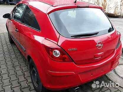 Опель корса задняя крышка