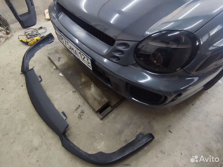 Авторская губа на Subaru Impreza GD WRX STI