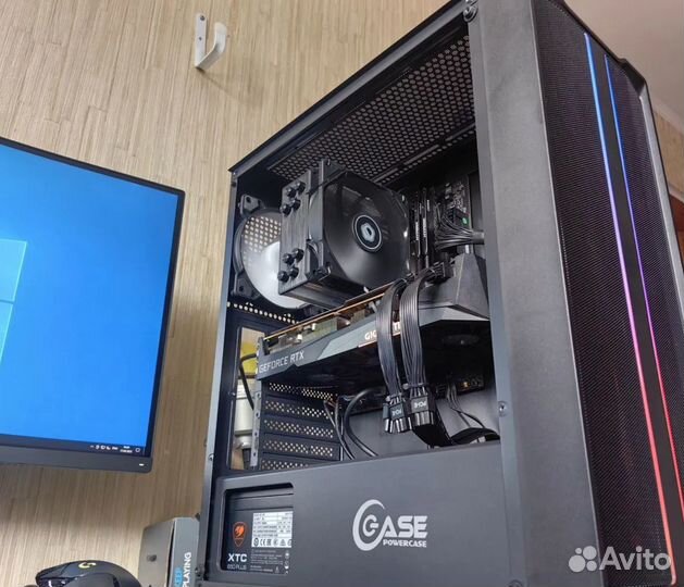 Игровой пк RTX 3070 8GB intel I5 12400F новый гара