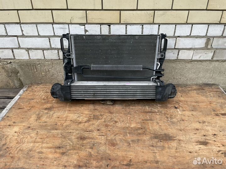 Кассета радиаторов mercedes W211 E 320 CDI OM642