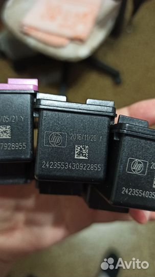 Картриджи для принтера hp 46 пустые