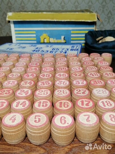 Русское лото СССР, игра настольная