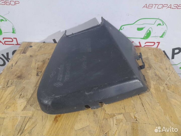 Дефлектор радиатора правый Renault Duster (2010+)