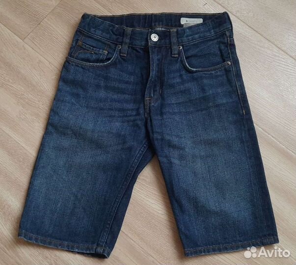 Новые джинсовые шорты на мальчика рост 140