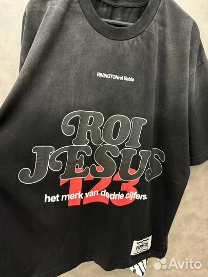 Футболка rivington 123 oversize топ 2025