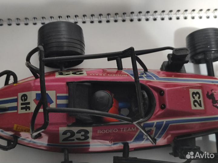 Гоночный автомобиль модель ГДР времён СССР