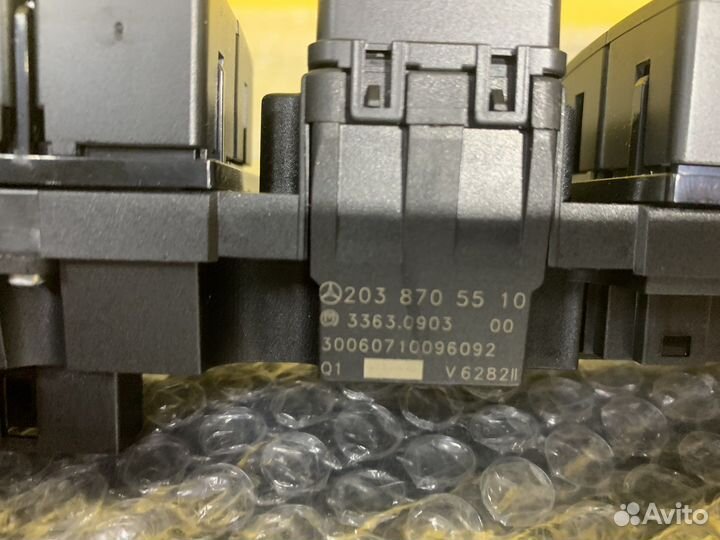 Блок кнопок центральной панели w203 рестайлинг