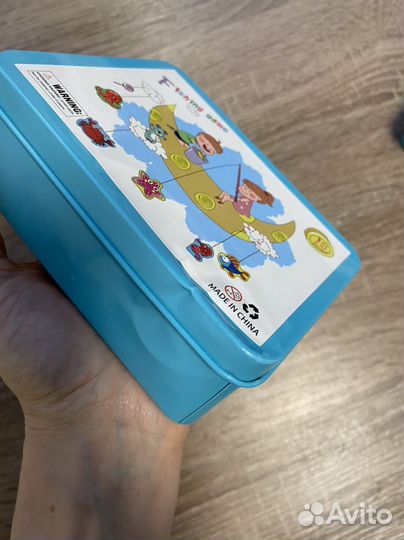 Магнитная рыбалка деревянная детская