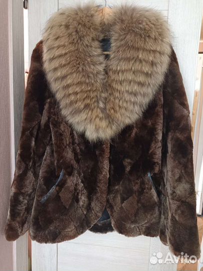 Мутоновый полушубок