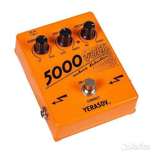 Гитарный эффект примочка педаль yerasov 5000 volt