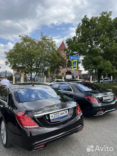 Мерседес на свадьбу с водителем w222 s63 mercedes