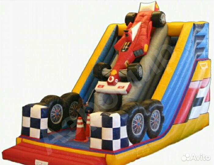 Батут Горка 'Формула-1'