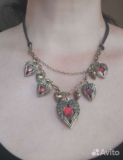 Бижутерия серьги и колье