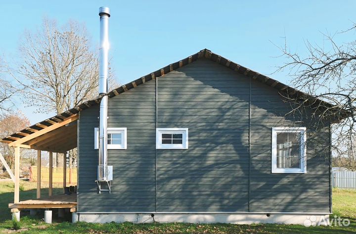 Обшивка домов сайдингом