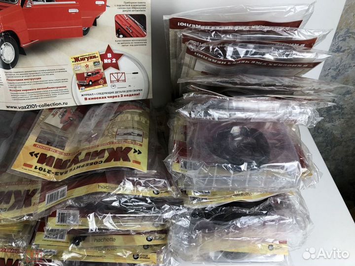 Hachette - коллекция. ваз - 2101 1:8 Выпуски 1-82