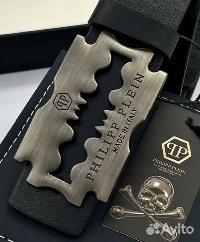 Ремень мужской Philipp Plein "blade" лезвие купить в Москве с доставкой ...