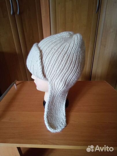 Шапки ушанки. Ручная работа. Вяжу на заказ