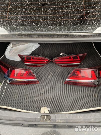 Задние фонари toyota camry 70 комплект