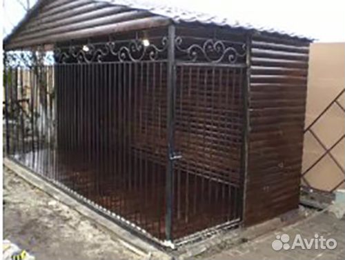 Клетка-вольер уличный для собак O-14