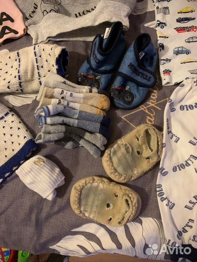 Пакет вещей для мальчика до 1 года