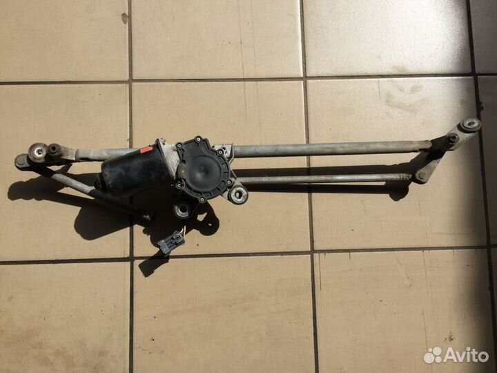 Трапеция моторчик дворников с деффектом Saab 9-3II