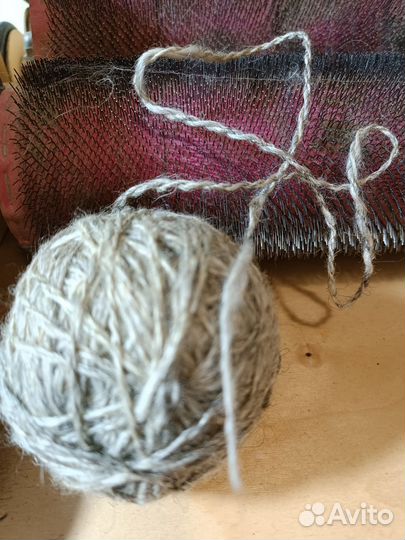 Пряжа ручной работы - набор, чистая шерсть