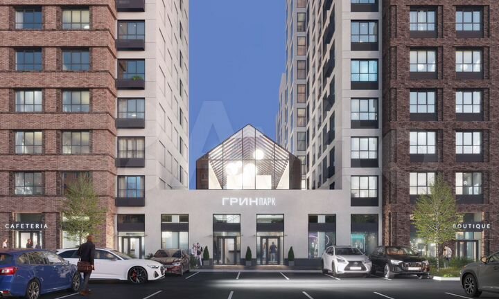 2-к. квартира, 57,1 м², 2/9 эт.