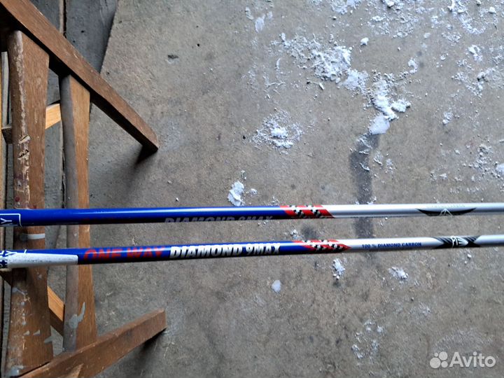 Палки карбоновые One way Diamond 9max, 165 см