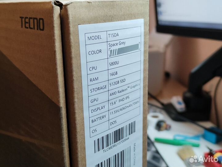 Ноутбук Tecno Megabook T1