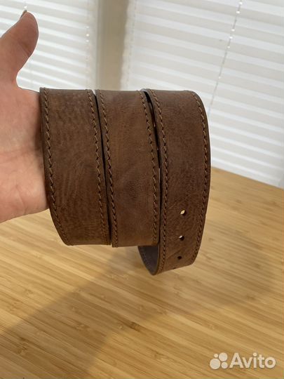 Ремень мужской кожаный Италия оригинал