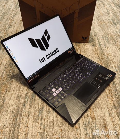 Игровой Asus TUF Ryzen 7 4800h +RTX 3050 + 16 ddr4