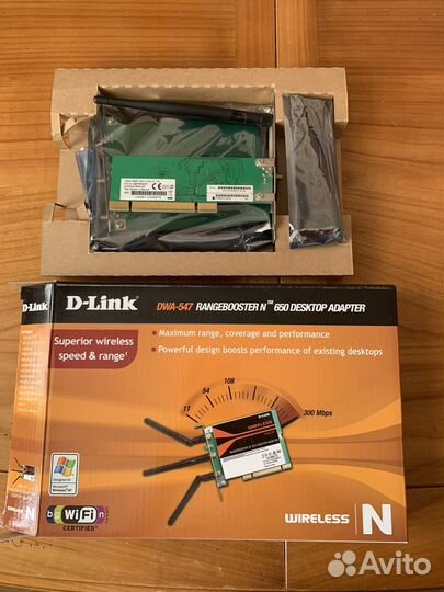 Сетевая карта wifi D-link DWA-547