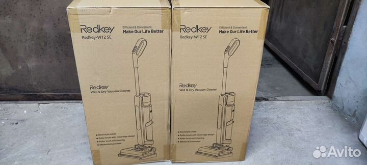 Вертикальный моющий пылесос RedKey W12 SE новый