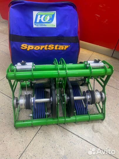 Тренажер лыжный deonis с магнитным утяжелителем