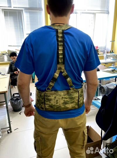 Боевой пояс тактический с защитой Бр1