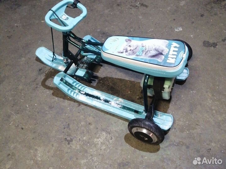 Детский Снегокат на электро приводе