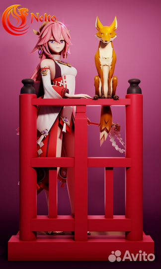 Фигурка Nelto Genshin: Яэ Мико