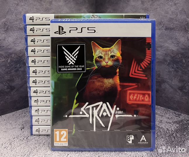 Stray на PS5 Новый диск