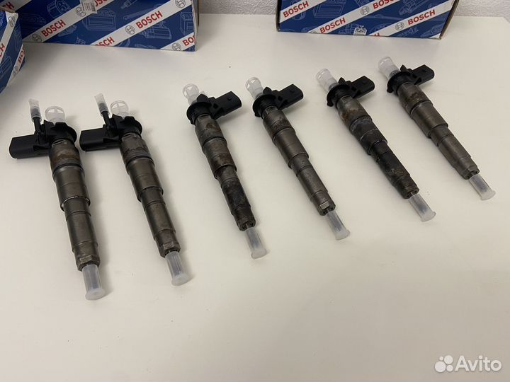 Топливные форсунки 077 для BMW x5 е70 м57